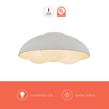 Alora Mood Robyn 16-in Flush Mount