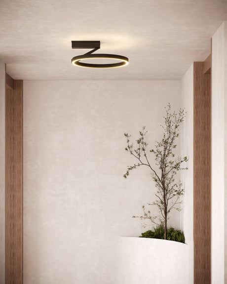Kuzco Roda 16-in Semi-Flush Mount