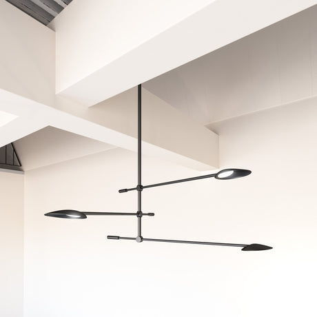 Kuzco Rotaire 32-in Chandelier