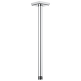 Essential Shower Series 14" Ceiling Mount Shower Arm And Square Flange