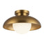 Alora Mood Rubio 12-in Flush Mount