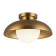 Alora Mood Rubio 12-in Flush Mount