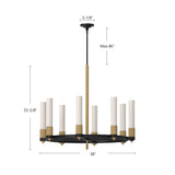 Alora Mood Rue 38-in Chandelier
