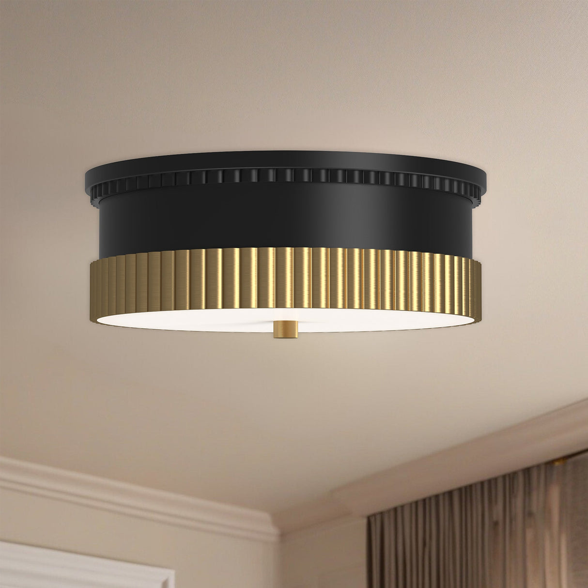 Alora Mood Rue 14-in Flush Mount