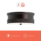 Alora Mood Rue 14-in Flush Mount