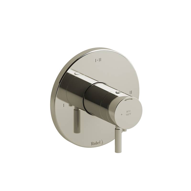 Riu 2-way Type T/P (thermostatic/pressure balance) coaxial valve trim