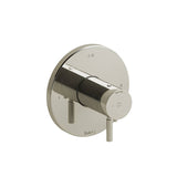 Riu 2-way Type T/P (thermostatic/pressure balance) coaxial valve trim