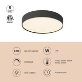 Kuzco Vibe Rynn 5-in Flush Mount