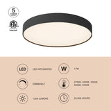 Kuzco Vibe Rynn 7-in Flush Mount