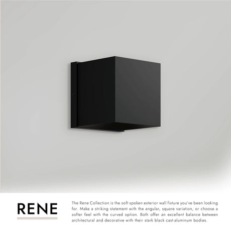 Kuzco Rene 5-in Exterior Wall Sconce