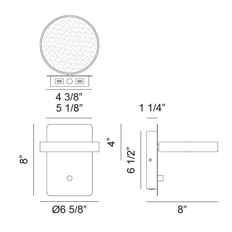 Matteo Modern WALL SCONCE S01801