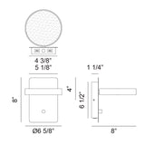 Matteo Modern WALL SCONCE S01801