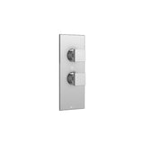 Square trim set for TURBO thermostatic valve #T12001