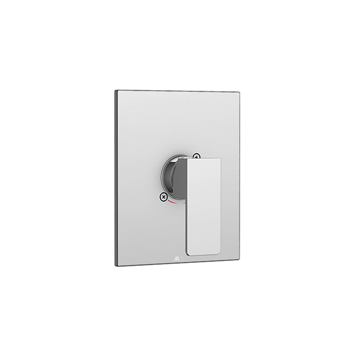 Square trim set for 1/2" pressure balance valve