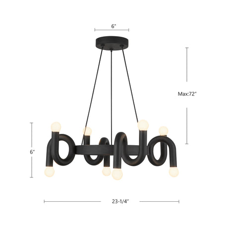 Alora Mood Sadie 23-in Chandelier