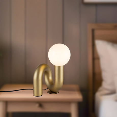 Alora Mood Sadie Table Lamp – Eclectic Style with Customizable Bulb Options