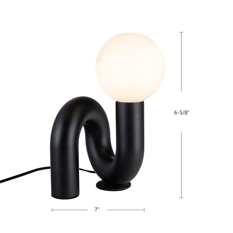 Alora Mood Sadie Table Lamp – Eclectic Style with Customizable Bulb Options