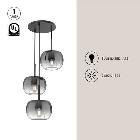 Kuzco Samar 14-in Chandelier