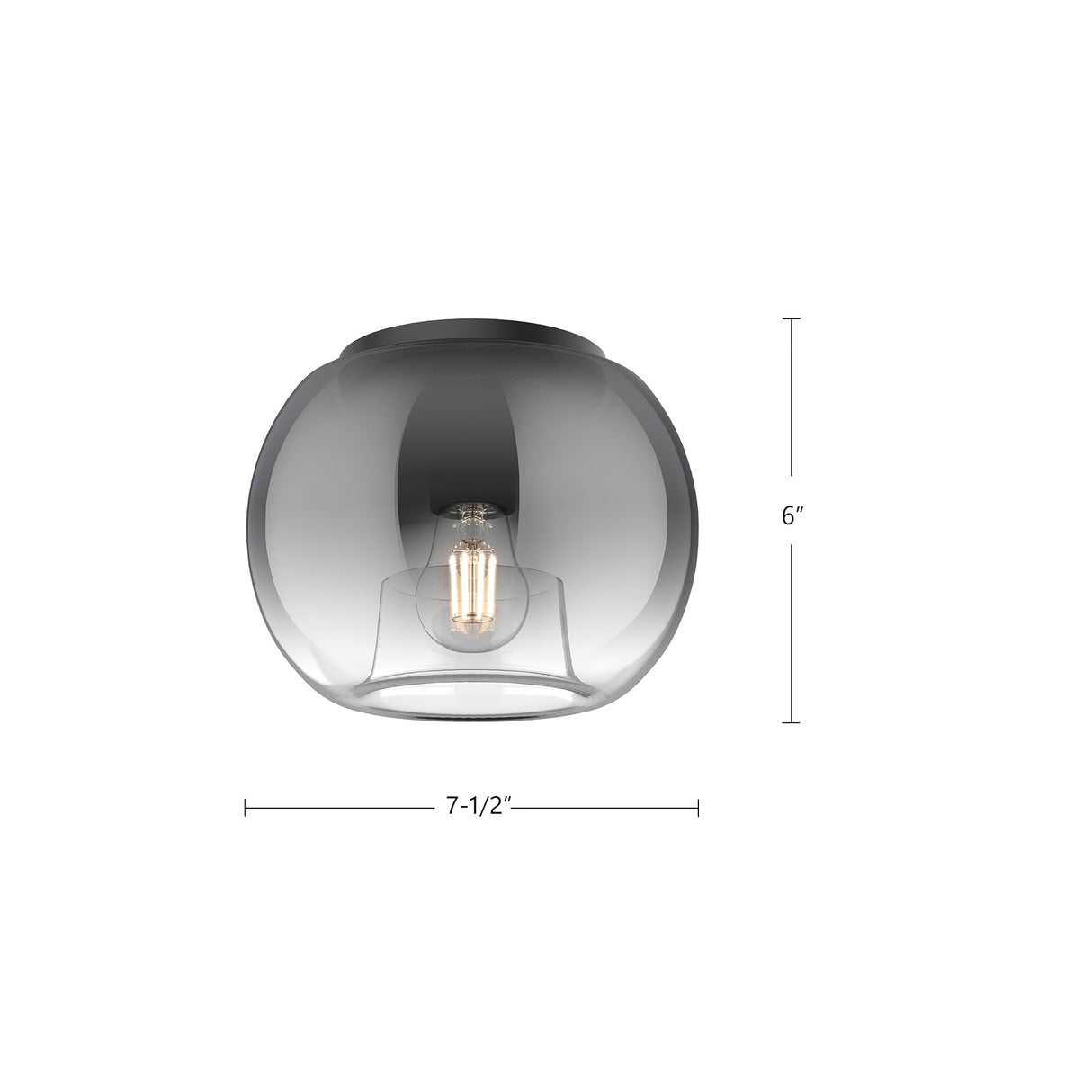 Kuzco Samar 8-in Flush Mount