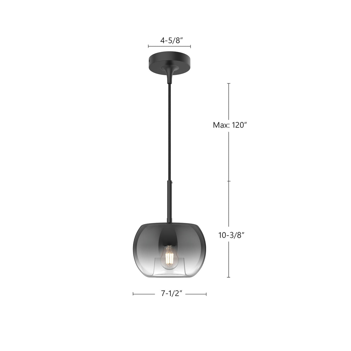 Kuzco Samar 8-in Pendant