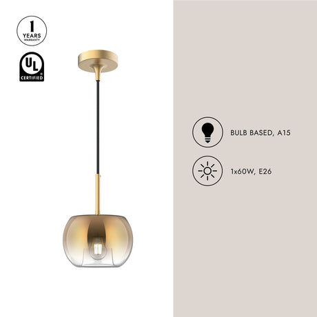 Kuzco Samar 8-in Pendant