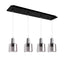 Kuzco Samson 6-in 4 Head Multi Pendant