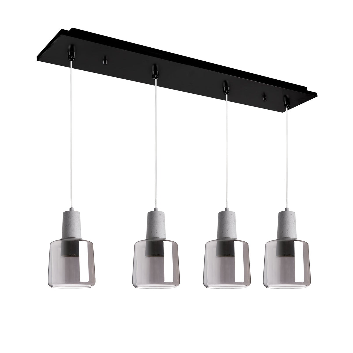 Kuzco Samson 6-in 4 Head Multi Pendant