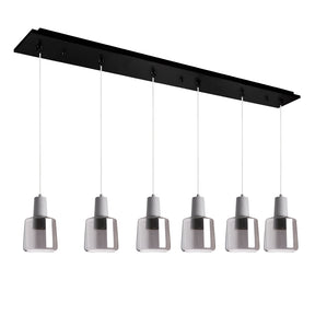 Kuzco Samson 6-in 6 Head Multi Pendant
