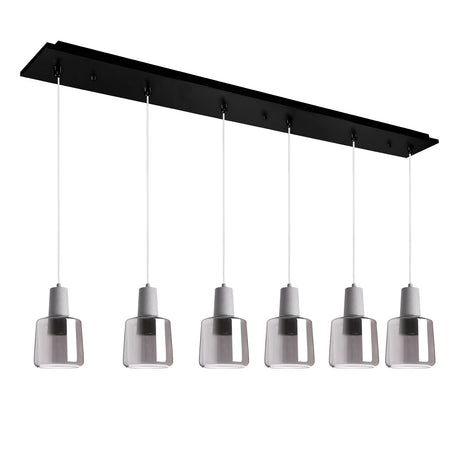Kuzco Samson 6-in 6 Head Multi Pendant