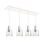 Kuzco Samson 6-in 4 Head Multi Pendant