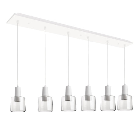 Kuzco Samson 6-in 6 Head Multi Pendant