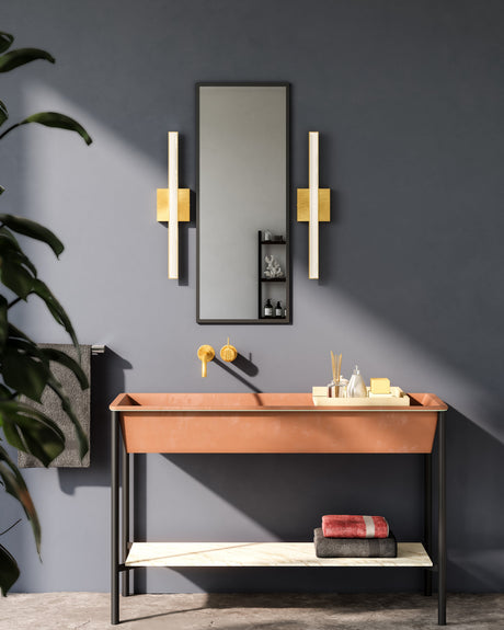 Kuzco Saphir 34-in Vanity Light