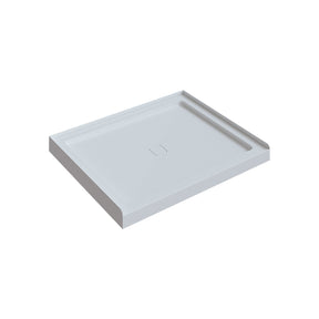 Efrain 48x36 Acrylic Shower Base (Alcove) Center Drain 3 Flanges