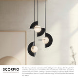 Kuzco Scorpio 27-in Chandelier