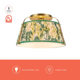 Alora Mood Scout 13-in Semi-Flush Mount