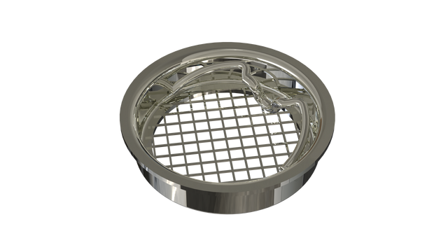 Shwr Drain Hair Catcher Ss 2" (Small) (SD-HCSS-2)