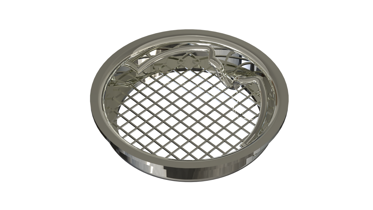Shwr Drain Hair Catcher Ss 2.5" (Large) (SD-HCSS)