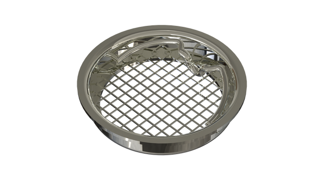 Shwr Drain Hair Catcher Ss 2.5" (Large) (SD-HCSS)