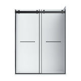 Flora 36x48 Fluted Glass- Black-R