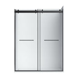 Flora-36x48 Raindrop Glass-Black-R