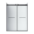 Flora 60 Fluted Glass - Black