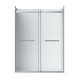 Flora 60 Raindrop Glass - Chrome