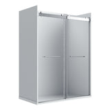 Flora 60 Raindrop Glass - Chrome