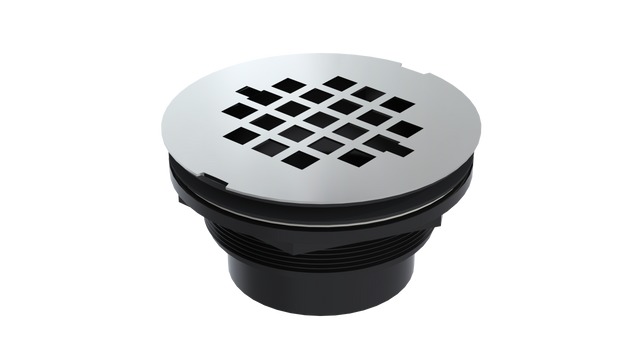 ABS Shower Drain with 2" Outlet for use with Molded Bases (SD20)