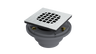 FRZERO FR-PVC Shower Drain with 2" Outlet for use with Tile Bases (SD244)