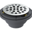 FRZERO FR-PVC Shower Drain with 2" Outlet for use with Tile Bases (SD245)