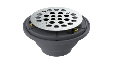 FRZERO FR-PVC Shower Drain with 2" Outlet for use with Tile Bases (SD245)