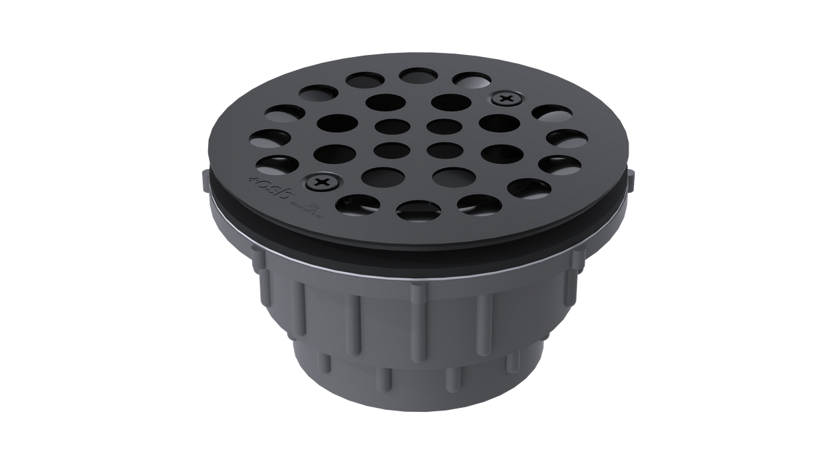 FRZERO FR-PVC Shower Drain with 2" Outlet for use with Molded Bases (SD250)