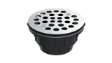ABS Shower Drain with 2" Outlet for use with Molded Bases (SD35)