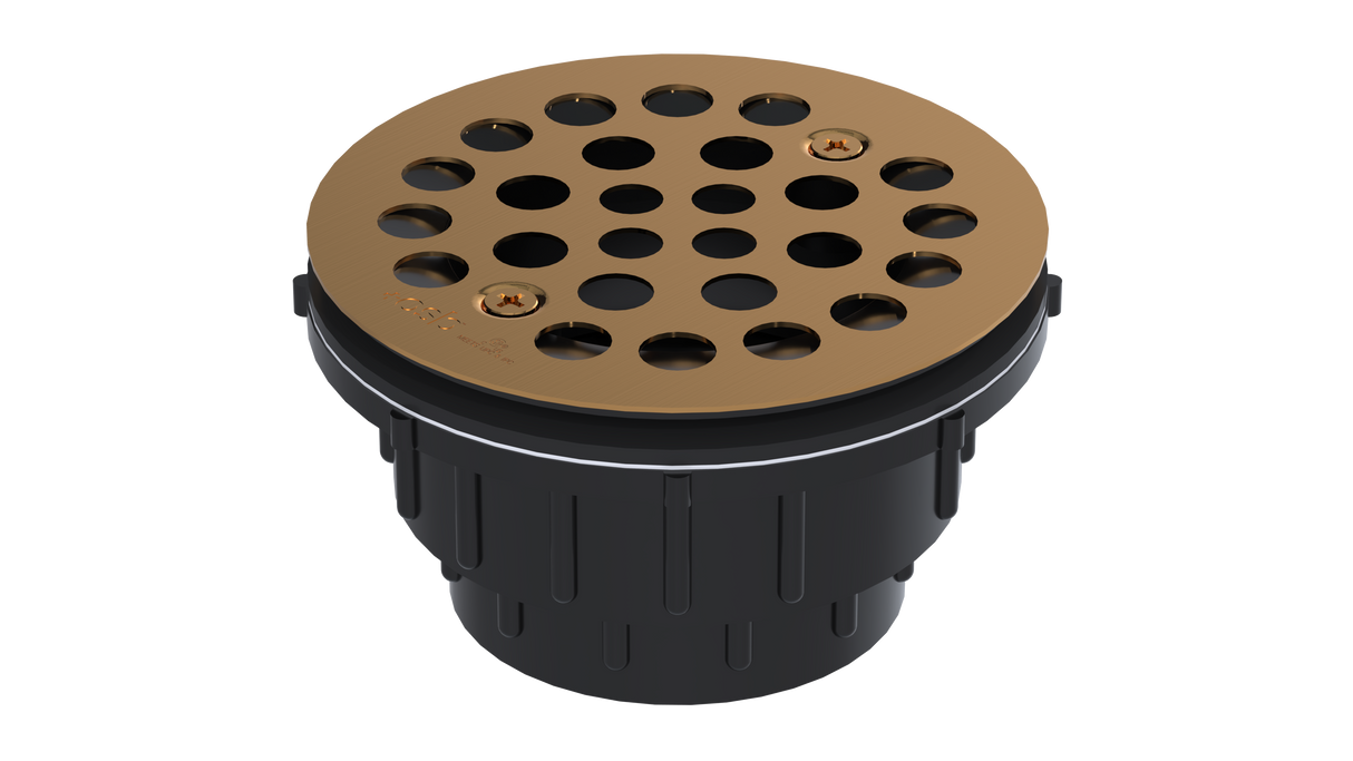 ABS Shower Drain with 2" Outlet for use with Molded Bases (SD35)